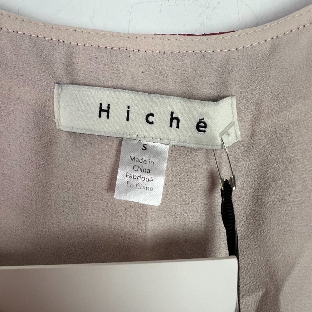 NWT Anthropologie Hiche Emery Ruffled Dress Shift Size Small S NEW N2109 - Picture 5 of 13